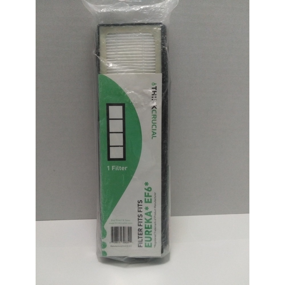 Crucial Vacuum HEPA Filter‎ Eureka EF6 Vacuum Cleaner New Sealed